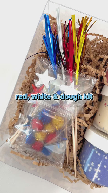 red, white & dough